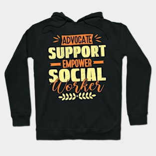 School Social Worker & Mental Health Awareness Month Hoodie